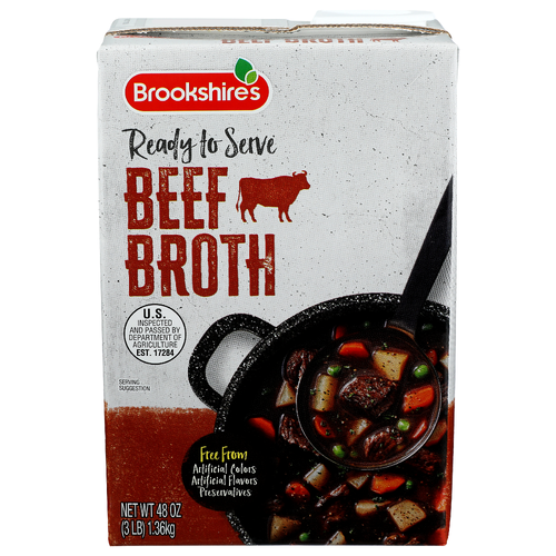 Brookshire's Beef Broth - 48 Ounce