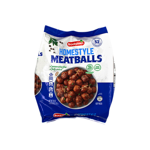 Brookshire's Homestyle Meatballs - 26 Ounce