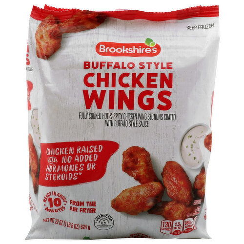 Brookshire's Buffalo Style Chicken Wings - 22 Ounce