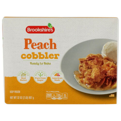 Brookshire's Peach Cobbler - 32 Ounce