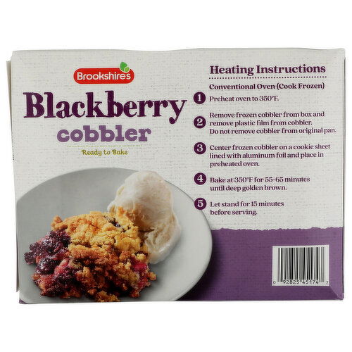 Brk Fruit Cobbler Blackberry - 32 Ounce
