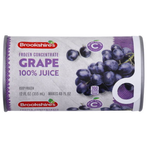 Brookshire's 100% Grape Juice Concentrate - 12 Fluid Ounce Image 1 of 2