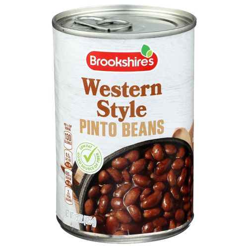 Brookshire's Western Style Pinto Beans - 15 Ounce