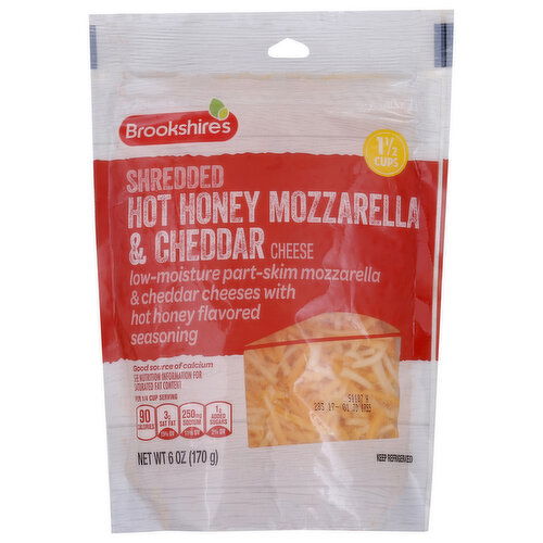 BROOKSHIRE's Hot Honey Shredded Cheese - 6 Ounce Image 1 of 2