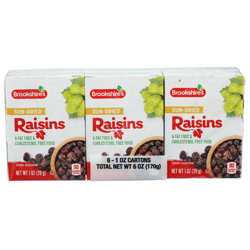 Brookshire's Sun-Dried Raisins - 6 Ounce