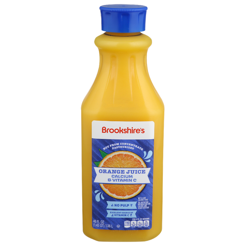 Brookshire's Orange Juice With Calcium - 46 Fluid Ounce
