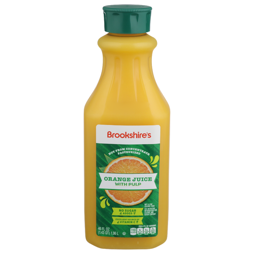 Brookshire's Orange Juice With Pulp - 46 Fluid Ounce