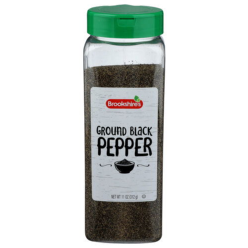Brookshire's Ground Black Pepper - 11 Ounce