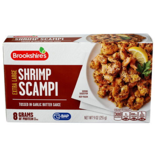 Brookshire's Extra Large Shrimp Scampi - 9 Ounce - 1 Count