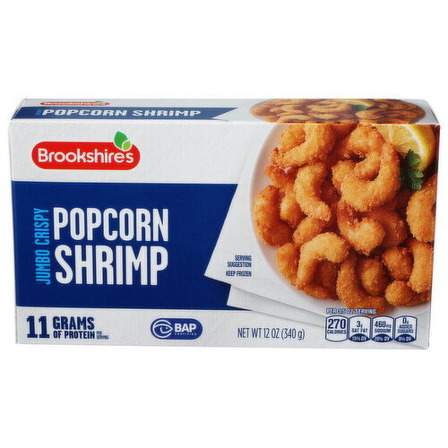 Brookshire's Jumbo Crispy Popcorn Shrimp - 12 Ounce - 1 Count