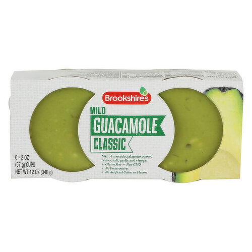 Brookshire's Mini Mild Classic Guacamole - 2 Ounce - 6 Count Image 1 of 4