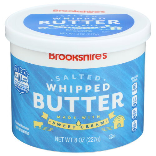 Brookshire's Salted Whipped Butter - 8 Ounce