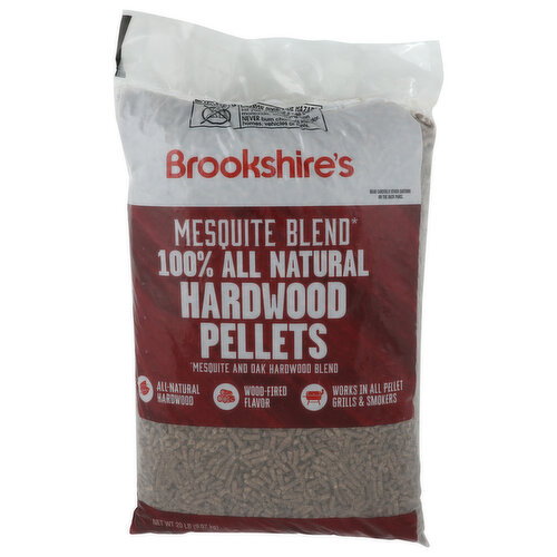 BROOKSHIRE's Brk Mesquite Pellets - 20 Pound