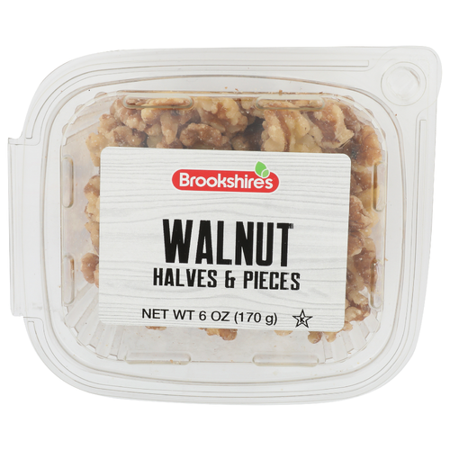 Brookshire's Halves & Pieces Walnut - 6 Ounce
