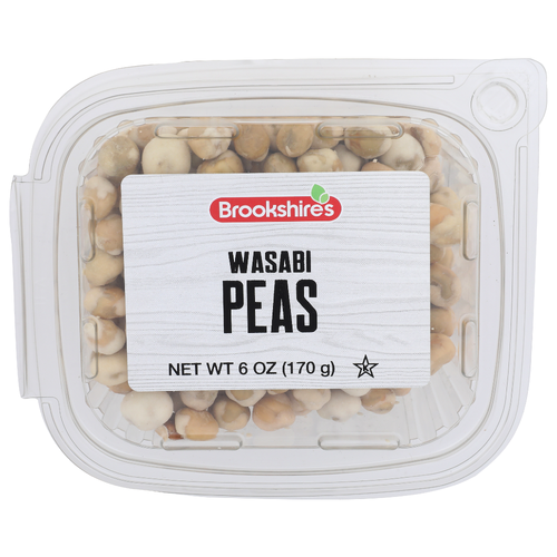 Brookshire's Wasabi Peas - 6 Ounce