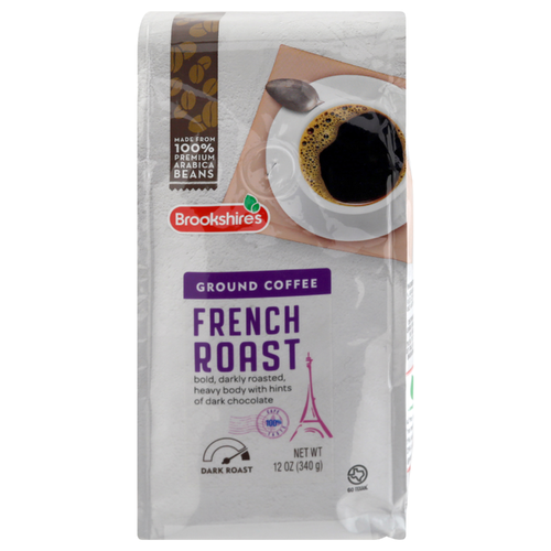 Brookshire's French Roast Ground Coffee - 12 Ounce