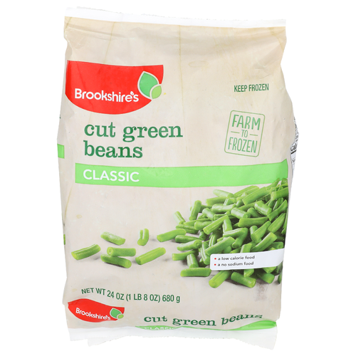 Brookshire's Classic Cut Green Beans - 24 Ounce
