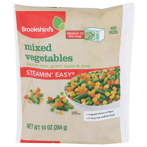 Brookshire's Steamin' Easy Mixed Vegetables - 10 Ounce