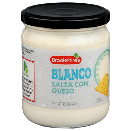 Brookshire's Blanco Salsa Con Queso - 15 Ounce