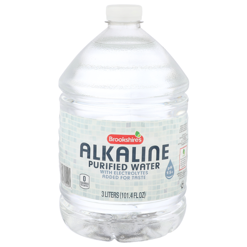 Brookshire's Alkaline Purified Water - 3 Liter