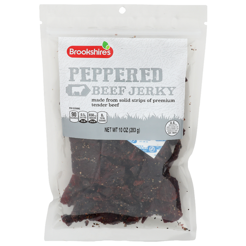 Brookshire's Peppered Beef Jerky - 10 Ounce