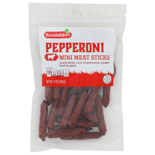 Brookshire's Pepperoni Mini Meat Sticks - 12 Ounce