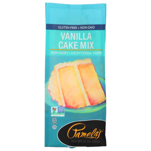Pamela's Vanilla Cake Mix - 21 Ounce