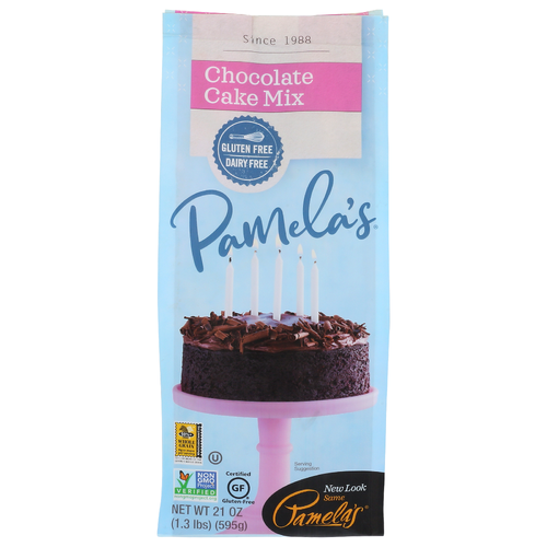Pamela's Chocolate Cake Mix - 21 Ounce