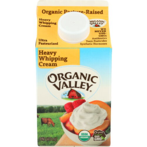 Organic Valley Heavy Whipping Cream - 1 Pint