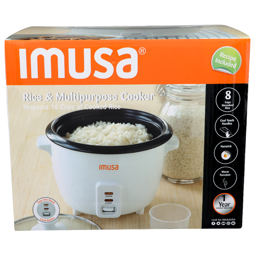 Imusa Rice & Multipurpose Cooker - 1 Each