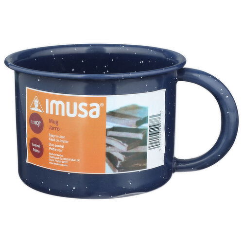 Imusa Blue Enamel Mug - 1 Each