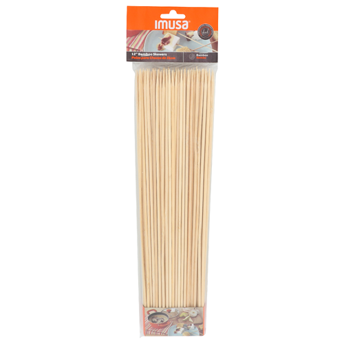 Imusa 12 Bamboo Skewers - 100 Count