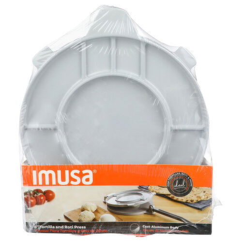Imusa 8 Tortilla And Roti Press - 1 Each