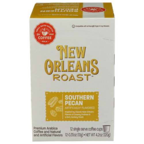 New Orleans Roast  Southern Pecan Single Serve Coffee - 0.35 Ounce - 12 Count Image 1 of 2