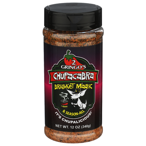2 GRINGO's Chupacabra Ground Seasoning Brisket - 12 Ounce