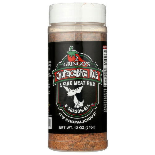 2 GRINGO's Chupacabra Seasoning Blend Original - 12 Ounce