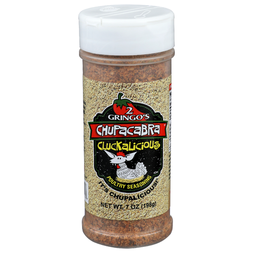 2 Gringo's Chupacabra Poultry Seasoning Cluckalicious - 7 Ounce