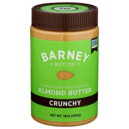 Barney Butter Almond Crunchy - 16 Ounce