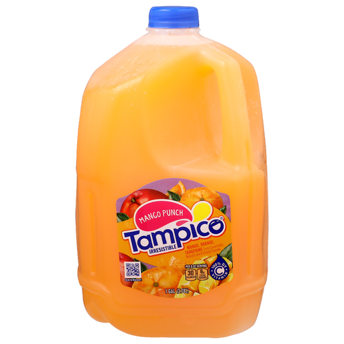 Tampico Irresistible Mango Punch Orange, Tangerine - 1 Gallon