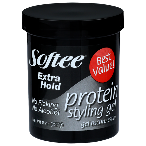 Softee Extra Hold Protein Styling Gel - 8 Ounce