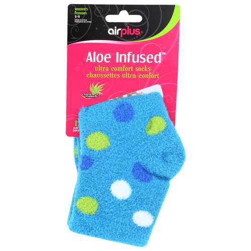 Airplus Socks Aloe - 1 Each