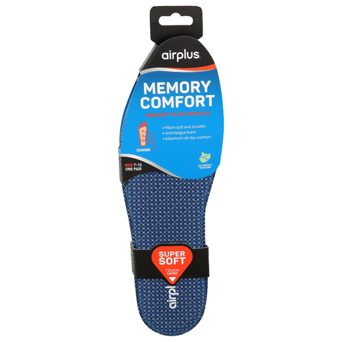 Airplus Men 7-13 Memory Comfort - 1 Count