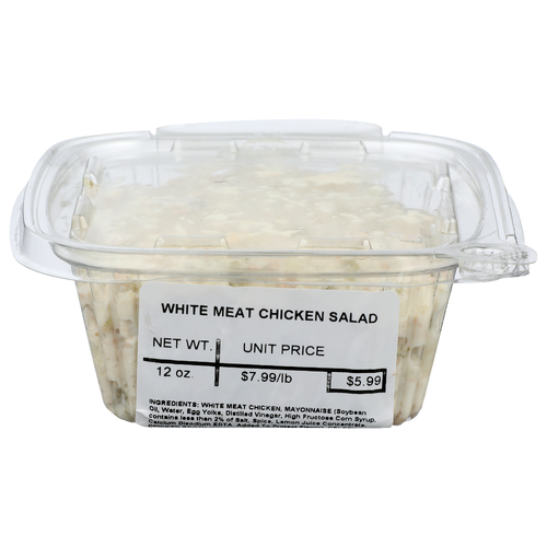 Fresh White Meat Chicken Salad - 12 Ounce