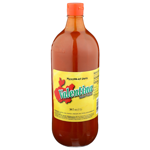 Valentina Red Label Hot Sauce - 34 Fluid Ounce