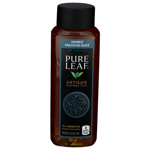 PURE LEAF Unsweet Darjeeling Chilled Tea Artisan Unswt Blk Pl 1pkx6cs - 42 Fluid Ounce