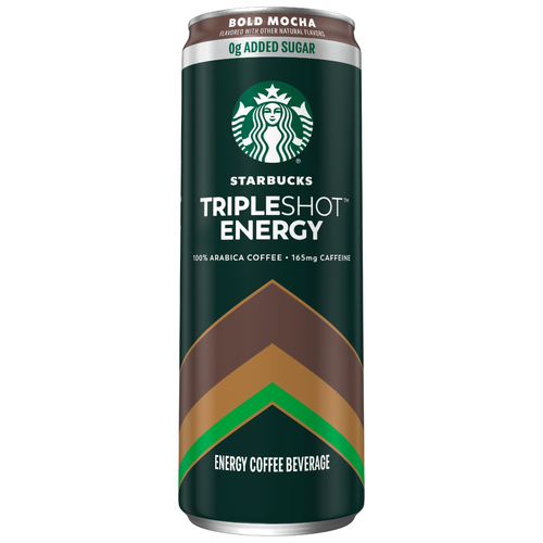 Starbucks Tripleshot Energy Coffee Beverage Bold Mocha - 11 Fluid Ounce
