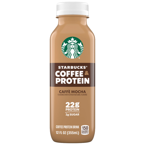 Starbucks Coffee Protein Drink Cafe Mocha - 12 Fluid Ounce