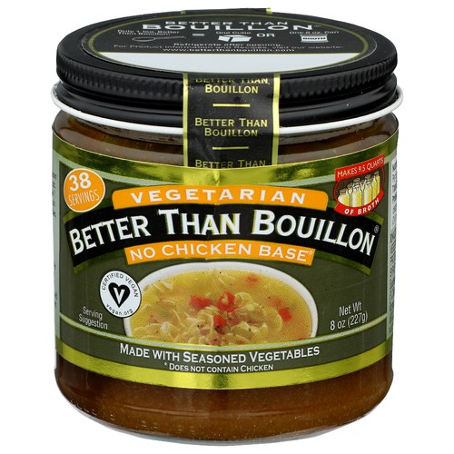 Better Than Bouillon No Chicken Base Does Not Contain - 0.211 Ounce - 38 Count