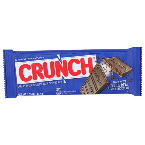 Crunch Creamy Milk Chocolate With Crisped Rice - 1.55 Ounce