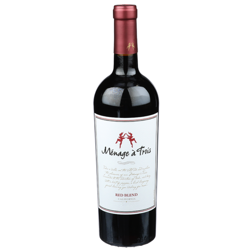Menage A Trois Red Blend Wine - 750 ml